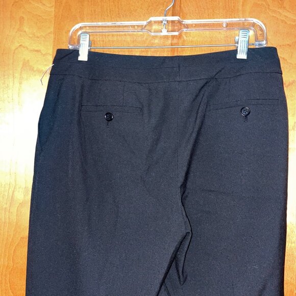Talbots Womens Black Stretch Trousers Size 8 - Picture 6 of 6
